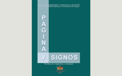 Página y Signos. Revista lingüística y de literatura No 16