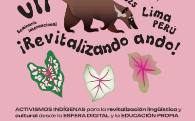 Convocatoria a presentación de artículos en revitalización lingüística y cultural